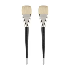 Creative Mark Pro Stroke Premium White Chungking Hog Bristle Artist Paint Brush - Flat - Natural Bristle Brush W/ Great Control Suitable For Oils, -Creative GUEST 012ab447 a438 4f55 b4f4 cdadbfc190f5
