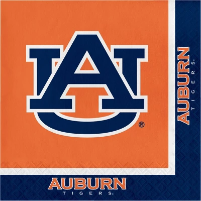 Creative Converting Auburn University Luncheon Paper Party Napkins Kit 60ct 3 Creative Converting Auburn University Luncheon Paper Party Napkins Kit 60ct - Image 3