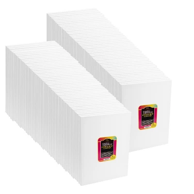 Creative Inspirations Box Of 50, 16x20", 5/8" Stretched Cotton White Canvas For Painting, 10 Oz. Archival Acid-Free All Media Primer, Paintable Edge, 7 Creative Inspirations Box Of 50, 16x20", 5/8" Stretched Cotton White Canvas For Painting, 10 Oz. Archival Acid-Free All Media Primer, Paintable Edge, - Image 7