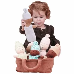 Creative Minds Basket Of Soft Babies With Removable Sack Dresses - Set Of 6 -Creative GUEST 09fba1b9 8748 4745 8bbd b22742463957