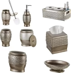 Creative Scents Silver Dublin Toilet Brush With Holder -Creative GUEST 0baaae95 c6dd 4698 ae41 d2f3aceb32b8