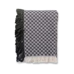 Creative Products Checkered 46 X 67 Throw Blanket -Creative GUEST 16abd93a 5586 43e1 b4de 1ccf3b02525e