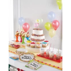 Creative Converting Confetti Sprinkles Birthday Party Supplies Kit 57ct