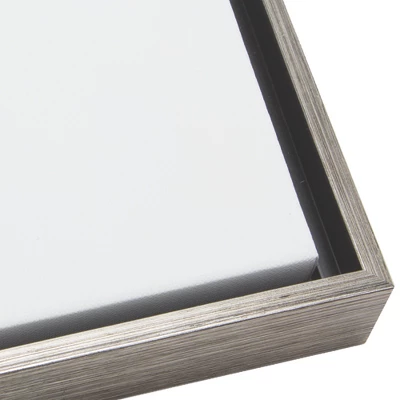 Creative Mark Illusions Floater Frame For 0.75 Inch Depth Stretched Canvas - Antique Silver 1 Creative Mark Illusions Floater Frame For 0.75 Inch Depth Stretched Canvas - Antique Silver