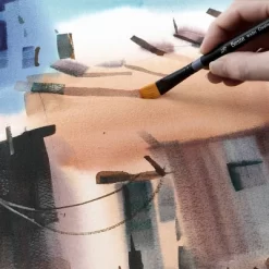 Creative Mark Beste Golden Taklon Nadel Round, #10 Artist Paint Brush, Professional Watercolor Brushes, For Acrylic Painting, Short Handle, Sharp 10 Creative Mark Beste Golden Taklon Nadel Round, #10 Artist Paint Brush, Professional Watercolor Brushes, For Acrylic Painting, Short Handle, Sharp -Creative GUEST 1fabef4d 5bbc 4308 bdec 5afffdf6188b 20