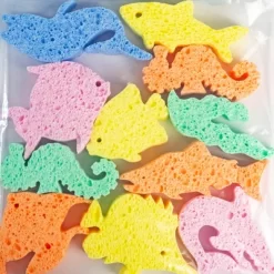 Captain Creative Super Sponges Sea Life Pack, 8 Pieces