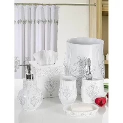Creative Scents Vintage White Bathroom Accessories Set -Creative GUEST 27e78efa 15d8 4afc 8a58 608a7abb9f92