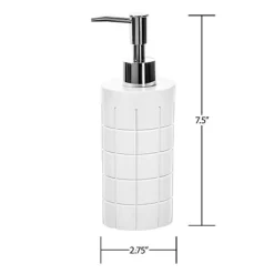 Creative Scents Polar White 3 Pcs Bathroom Set - Features: Soap Dispenser, Toothbrush Holder, And Soap Dish 9 Creative Scents Polar White 3 Pcs Bathroom Set - Features: Soap Dispenser, Toothbrush Holder, And Soap Dish -Creative GUEST 2a38656b 958d 4b3b bed4 37d38ea7de51