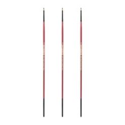 Creative Mark Ebony Splendor Long-Handled Synthetic Sable Paint Brush, Brights, Pack Of 3, Teijin Multi-Filament Hair, Handcrafted Synthetic Paint -Creative GUEST 2f69035e c7f6 4d87 9f1c 81e92cac8780
