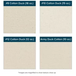 Creative Mark Unprimed Cotton Duck Deluxe Canvas Roll - 18 Ounce #8 Double Filled Roll - 72" X 30 Yards - Very Uniform Canvas Texture - Bulk