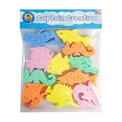 Captain Creative Super Sponges Sea Life Pack, 8 Pieces -Creative GUEST 31a9ec77 bf95 400e a139 9cdce13c3cbc
