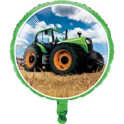 Creative Converting Tractor Time Birthday Party Decorations Kit