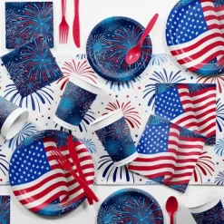 Creative Converting 3ct Patriotic Pattern Disposable Plastic Tablecloths 7 Creative Converting 3ct Patriotic Pattern Disposable Plastic Tablecloths -Creative GUEST 34aca6b6 193d 42f0 a4a8 734ab9f306ae