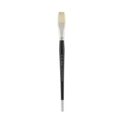Creative Mark Pro Stroke Premium White Chungking Hog Bristle Artist Paint Brush - Flat - Natural Bristle Brush W/ Great Control Suitable For Oils, -Creative GUEST 3b530f04 f6e0 4947 8637 09bf62df444d