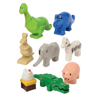 Creative Minds Block Animals Building Set - 17 Pieces 2 Creative Minds Block Animals Building Set - 17 Pieces - Image 2