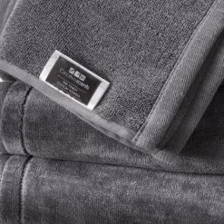 Creative Scents Fingertip Terry Towels Set Of 4 - Grey -Creative GUEST 46e03e32 72e3 4d13 acd1 8f89bdfa44c9