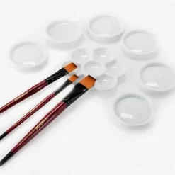 Creative Mark Ebony Splendor Short-Handle Synthetic Red Sable Artist Paint Brush, Assorted Bulk Set Of 144, Teijin Multi-Filament Hair, Synthetic -Creative GUEST 4eb5b169 fb2e 4795 b1d6 ce6691d67a67 1