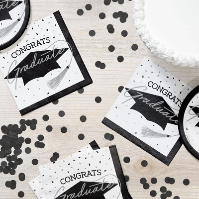 Creative Converting Graduate School Spirit White Paper Napkins 108ct 1 Creative Converting Graduate School Spirit White Paper Napkins 108ct