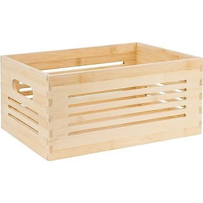 Creative Scents Natural Bamboo Storage Bin 5 Creative Scents Natural Bamboo Storage Bin - Image 5