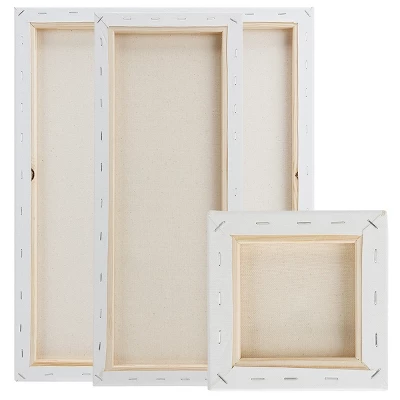 Creative Inspirations Box Of 50, 16x20", 5/8" Stretched Cotton White Canvas For Painting, 10 Oz. Archival Acid-Free All Media Primer, Paintable Edge, 4 Creative Inspirations Box Of 50, 16x20", 5/8" Stretched Cotton White Canvas For Painting, 10 Oz. Archival Acid-Free All Media Primer, Paintable Edge, - Image 4