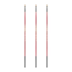 Creative Mark Ebony Splendor Short-Handled Synthetic Sable Paint Brush, Filberts, Pack Of 3, Teijin Multi-Filament Hair, Handcrafted Synthetic Paint -Creative GUEST 544be790 3001 4978 bfdf da3d9e3433af