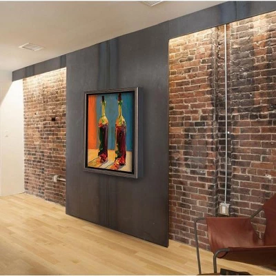 Creative Mark Illusions Floater Frame 24x36" Brown/Black For .75" Canvas 2 Creative Mark Illusions Floater Frame 24x36" Brown/Black For .75" Canvas - Image 2