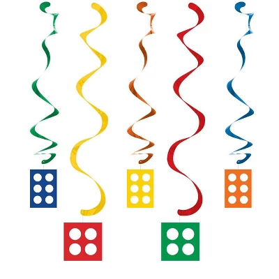 Creative Converting Block Birthday Party Decorations Kit 2 Creative Converting Block Birthday Party Decorations Kit - Image 2