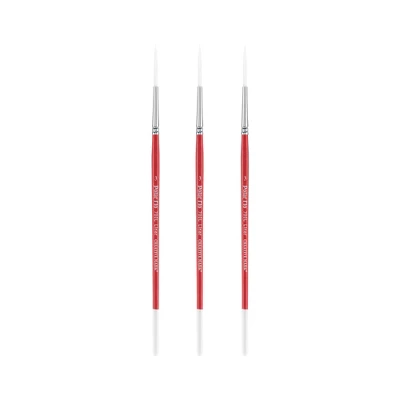 Creative Mark Polar Flo Professional Watercolor Brushes - Rigger - Short Handle, Nickel-Plated Seamless Brass Ferrule - Art Paint Brushes For Acrylic 8 Creative Mark Polar Flo Professional Watercolor Brushes - Rigger - Short Handle, Nickel-Plated Seamless Brass Ferrule - Art Paint Brushes For Acrylic - Image 8