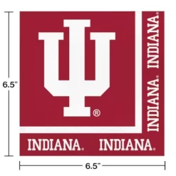 Creative Converting Indiana University Paper Party Luncheon Napkin Kit 60ct