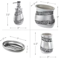 Creative Scents Silver Mosaic 4 Piece Set -Creative GUEST 60e3669e cbe0 4283 a2a7 4cd3f2ef419c