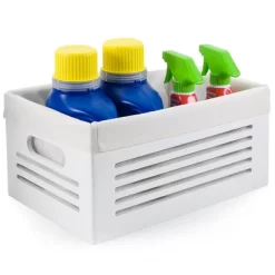 Creative Scents Wooden White Storage Bins -Creative GUEST 6809d5ad 7239 416f 8f24 7f2f77895503