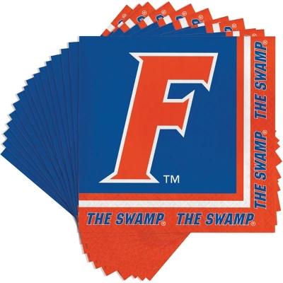 Creative Converting University Of Florida Paper Party Luncheon Napkins Kit 60ct 2 Creative Converting University Of Florida Paper Party Luncheon Napkins Kit 60ct - Image 2