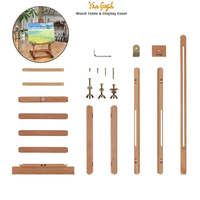 Creative Mark Van Gogh Table & Display Easel Oiled Beechwood Finish 6 Creative Mark Van Gogh Table & Display Easel Oiled Beechwood Finish - Image 6