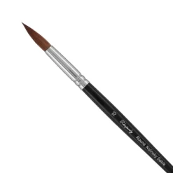 Creative Mark Rhapsody Kolinsky Sable Brushes For Professional Watercolorists - Round Excellent Spring, Full Belly, Split-Proof Points, Chrome -Creative GUEST 6d97005f 14de 4694 8c22 a24dffade215