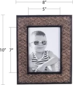 Creative Scents Dublin 5 X 7 Picture Frame (Brown) -Creative GUEST 6ed92ba4 3e5f 4eea 919a 0e8069ff7f52