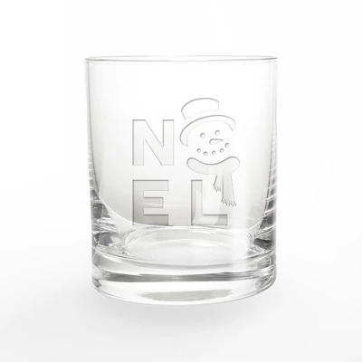 Creative Products Noel Snowman 11 Oz. Whiskey Glass 1 Creative Products Noel Snowman 11 Oz. Whiskey Glass