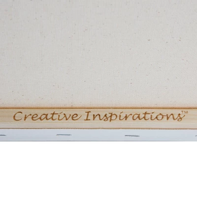 Creative Inspirations Box Of 50, 16x20", 5/8" Stretched Cotton White Canvas For Painting, 10 Oz. Archival Acid-Free All Media Primer, Paintable Edge, 2 Creative Inspirations Box Of 50, 16x20", 5/8" Stretched Cotton White Canvas For Painting, 10 Oz. Archival Acid-Free All Media Primer, Paintable Edge, - Image 2