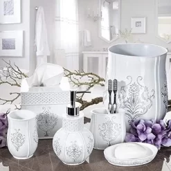 Creative Scents Vintage White Bathroom Accessories Set -Creative GUEST 7810ef05 fb33 40e0 8822 b796329dd9e4
