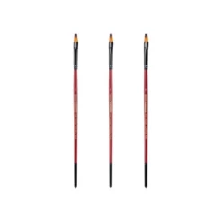 Creative Mark Ebony Splendor Short-Handled Synthetic Sable Paint Brush, Shaders, Pack Of 3, Teijin Multi-Filament Hair, Handcrafted Synthetic Paint -Creative GUEST 79e05277 6e19 4858 9fc2 8cef55e6c3b1