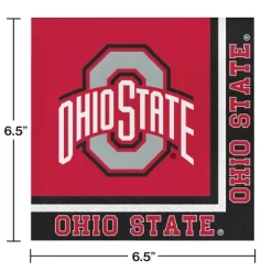 Creative Converting Ohio State 9" Paper Party Plate And Napkins Kit 16ct -Creative GUEST 7a8701b5 2b32 49b4 abf4 2a955a3f368d