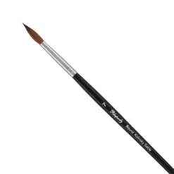 Creative Mark Rhapsody Kolinsky Sable Brushes For Professional Watercolorists - Round Excellent Spring, Full Belly, Split-Proof Points, Chrome -Creative GUEST 7d48d507 8979 4edd be99 7114722c79e5