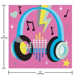 Creative Converting Birthday Beats Disco Party Tableware And Decor Set 27ct -Creative GUEST 7ddde230 6ab2 4a3d 8c9e 4e341dc5fe0d