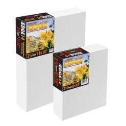 The Edge All Media Professional Triple-Primed Cotton Canvas 2.5" Deep, 6 Pack Of Pre-Stretched Canvases For Painting With Paintable Edges -Creative GUEST 7dfe12fe e7a2 4dce 98d9 51f57159022d