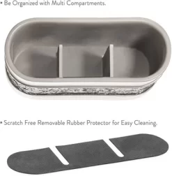 Creative Scents Brushed Nickel Bathroom Organizer -Creative GUEST 7e4b8306 ccc8 4ae8 9c9b 5326a96ede83