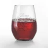 Creative Products I Love You The Most 15 Oz Engraved Stemless Wine Glass