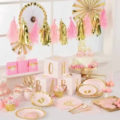 Creative Converting 3ct Marble 'Oh Baby' Centerpieces Party Décor And Accessories Pink 7 Creative Converting 3ct Marble 'Oh Baby' Centerpieces Party Décor And Accessories Pink -Creative GUEST 87e2ced9 f2ec 4761 bfe0 ed70927b3972