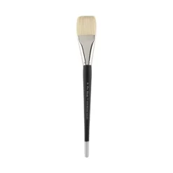 Creative Mark Pro Stroke Premium White Chungking Hog Bristle Artist Paint Brush - Flat - Natural Bristle Brush W/ Great Control Suitable For Oils, -Creative GUEST 8abaa0f2 7663 4db9 ac88 c4e0a7fc5ba5