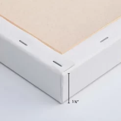 Creative Inspirations Stretched Canvas For Painting- 1-1/2" Deep, 4-Pack, 11oz Sealed & Double-Primed Cotton Canvases, Pine Stretcher Frame, Archival -Creative GUEST 8bc2ce6e f6bb 4536 a9c7 b6eb5ea29ebf