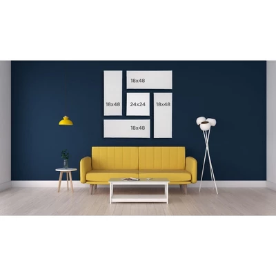 Creative Mark The Edge Deluxe Cotton Stretched Canvas For Painting, 2-Pack, 14oz. Primed Weight, Universal Archival Priming, Medium Tooth, Frameless 5 Creative Mark The Edge Deluxe Cotton Stretched Canvas For Painting, 2-Pack, 14oz. Primed Weight, Universal Archival Priming, Medium Tooth, Frameless - Image 5