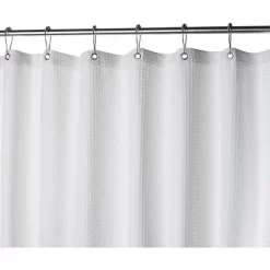 Creative Scents White Waffle Shower Curtain With Line 10 Creative Scents White Waffle Shower Curtain With Line -Creative GUEST 9d4fcf70 404a 4fec b7cd 2ac4462e173a